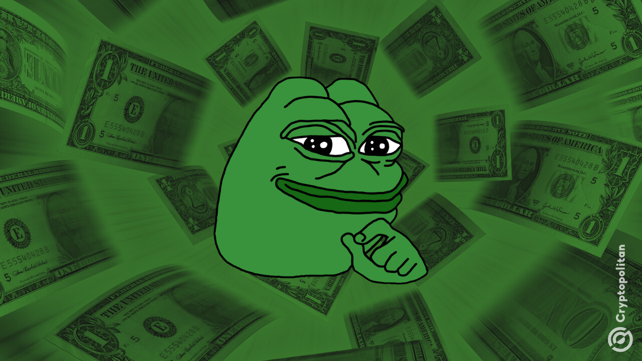 pepe whale cashes out 8 45m pepe drops 11