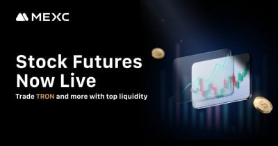 MEXC expands stock futures portfolio with Tron Inc. (NASDAQ: TRON) listing, introducing TRON/USDT trading pair