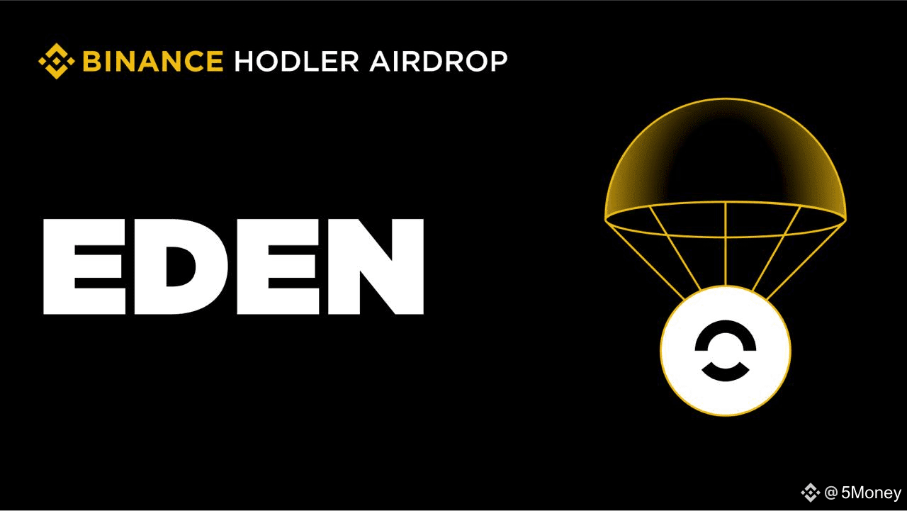 OpenEden (Eden) Will Be Listed on Binance HODLer Airdrops