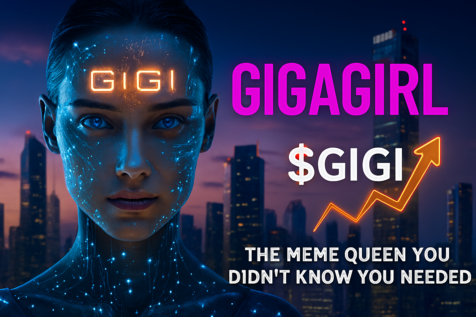 💋GIGAGIRL ($GIGI): The Crypto Meme Queen You Didn’t Know You Needed