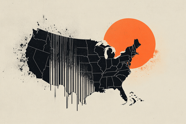 usa vector map Medium
