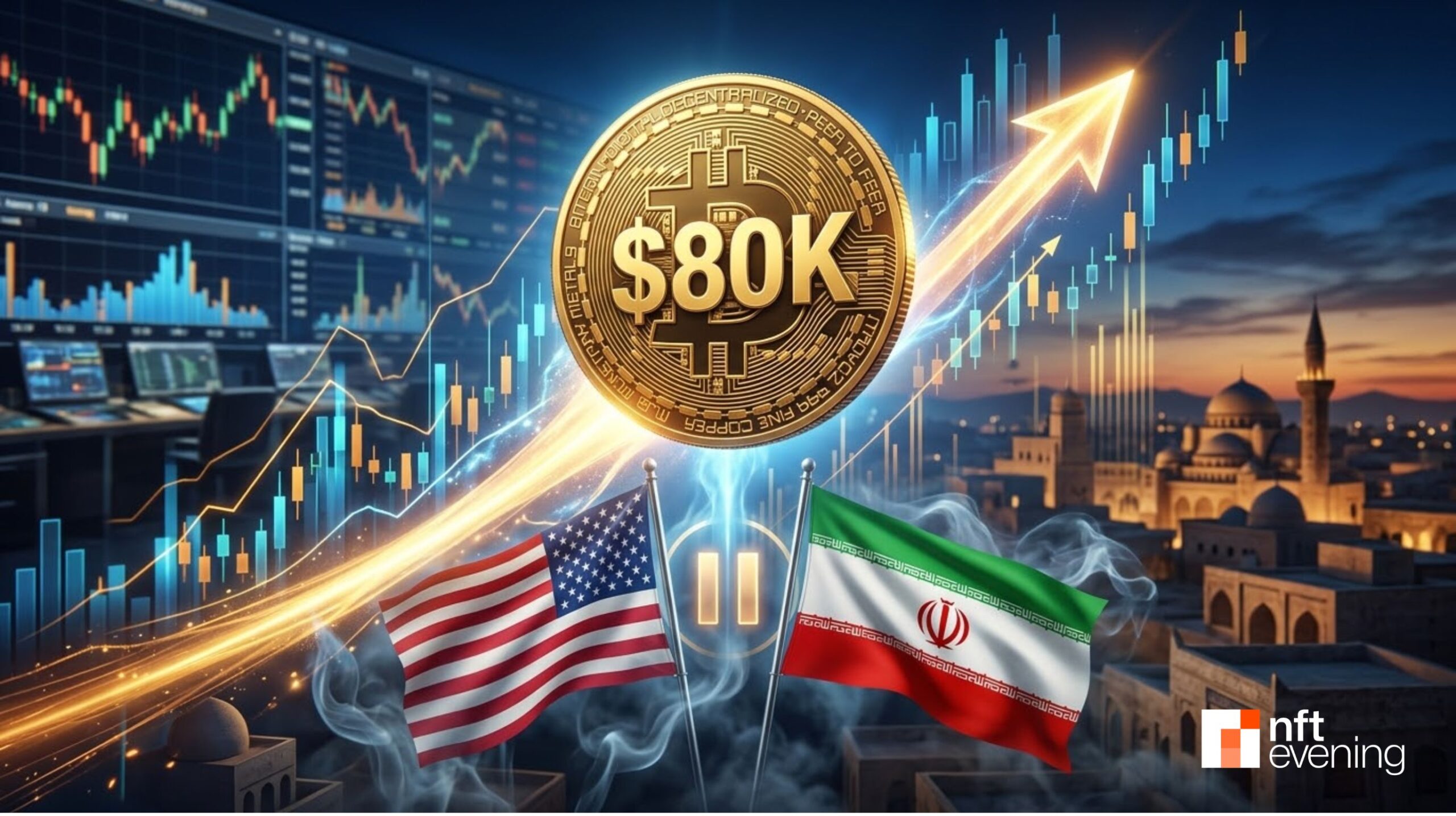 Potential War Pause Fuels BTC Rally as Shorts Get Squeezed — Can Bitcoin Hit $80K in 5 Days?