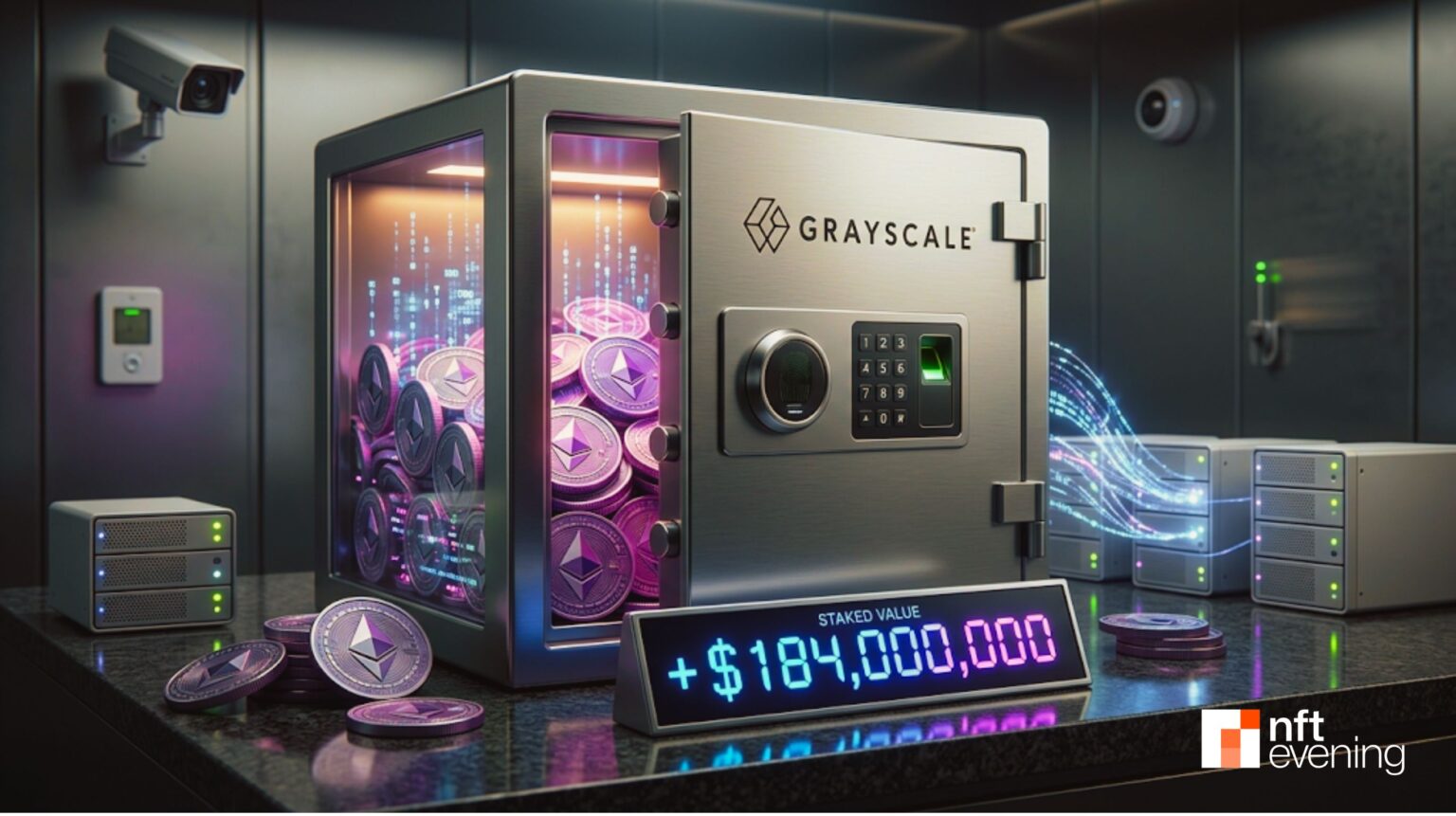 Grayscale Stakes $184 Million in ETH, Signaling a Strategic Shift Toward Yield