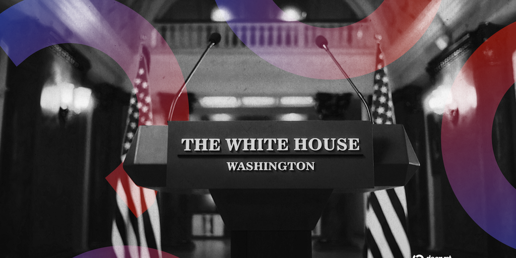 white house podium decrypt style gID 7