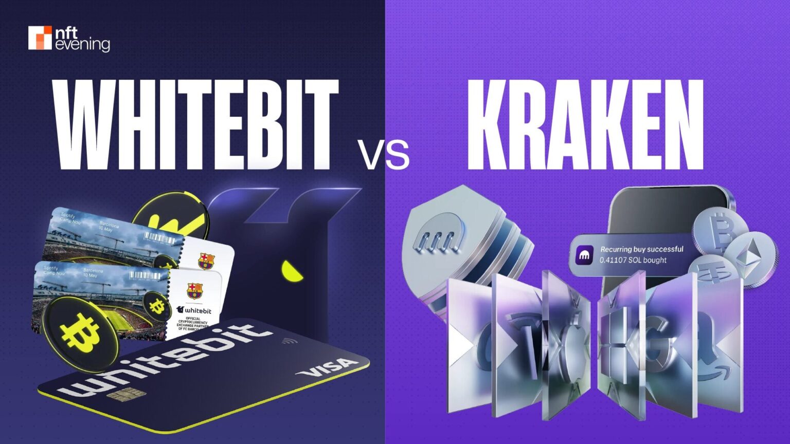 WhiteBIT Vs Kraken 2026: Which Is the Best Exchange for European Traders?