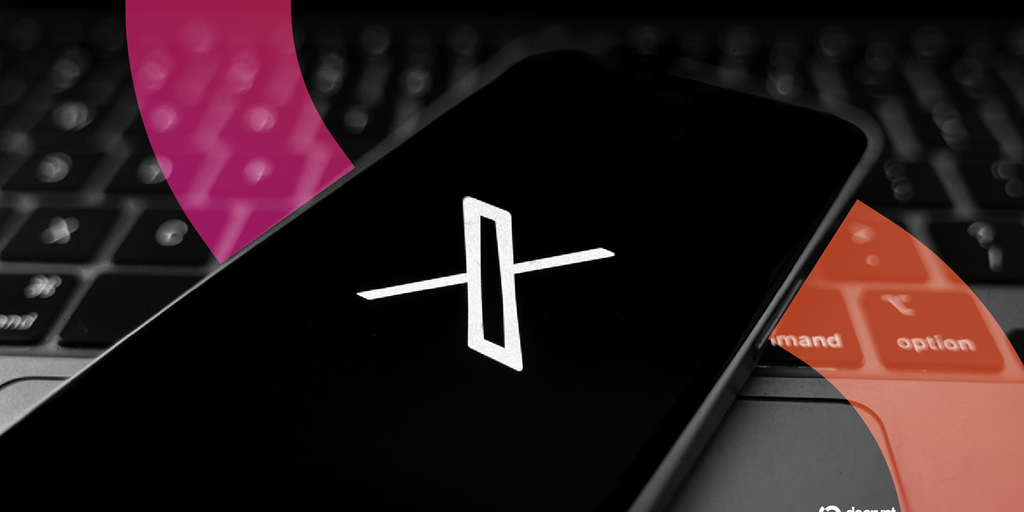 twitter X logo decrypt style 01 gID 7